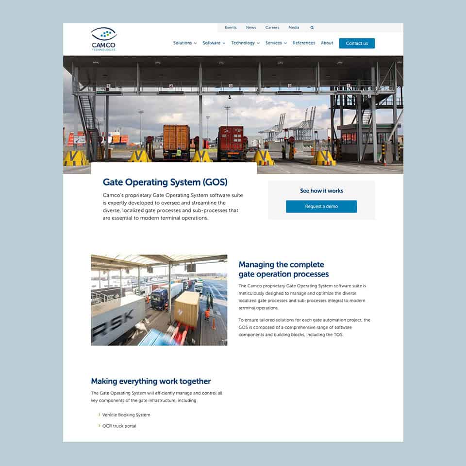 Camco, innovative terminal automation solutions