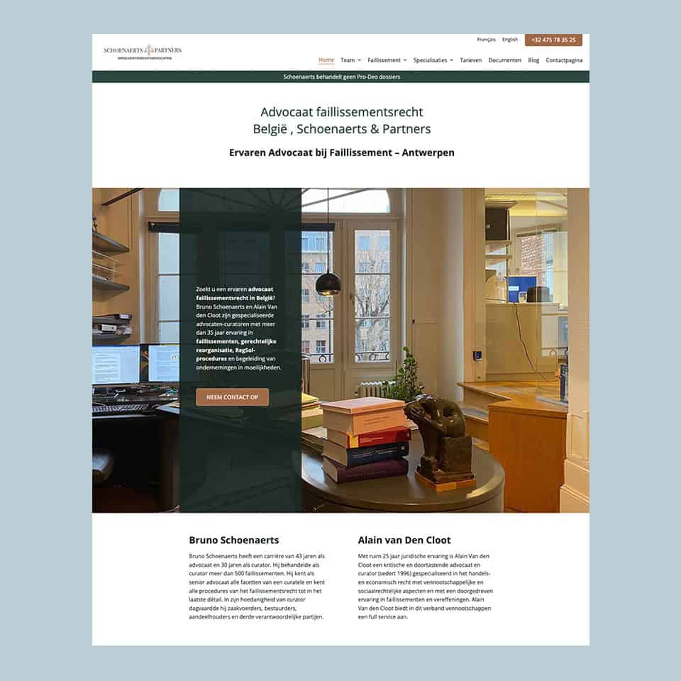 loft33-case-schoenarets-content Schoenaerts & Partners, Advocaat faillissementsrecht België
